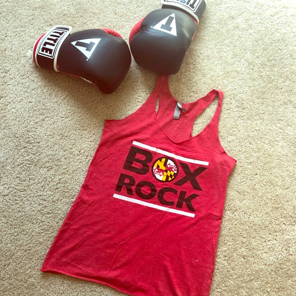 TITLE Boxing Club Box Rock Tank Top